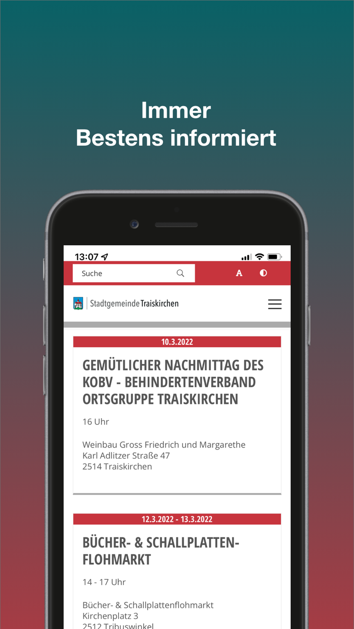 Wir sind Traiskirchen-App