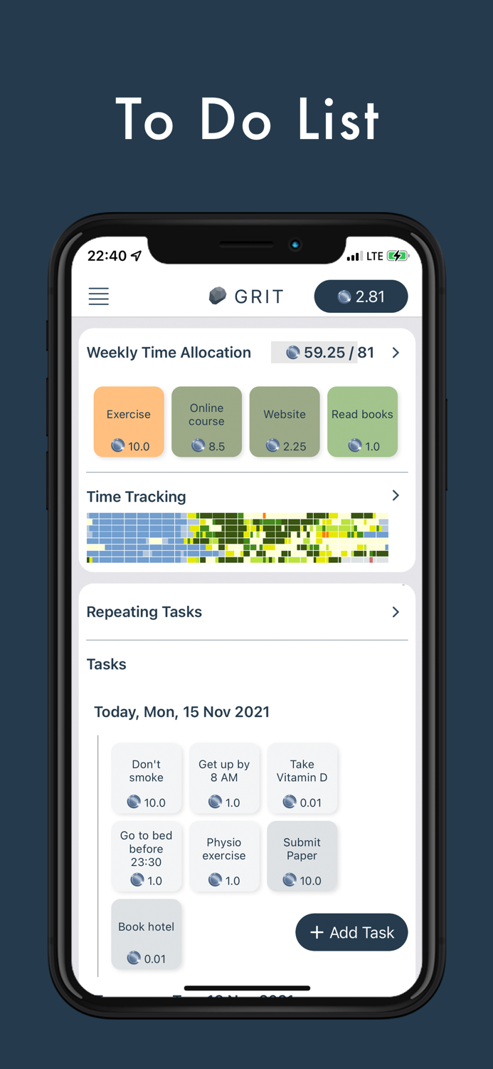 GRIT - Time Management
