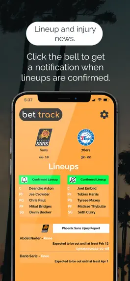 Game screenshot Bet Track apk
