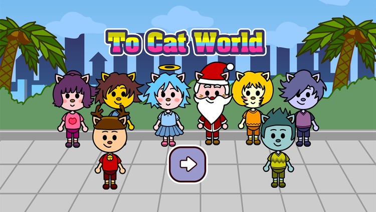 To cat World:town games