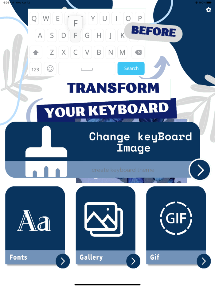 BlueBoard - Fonts and theme HD