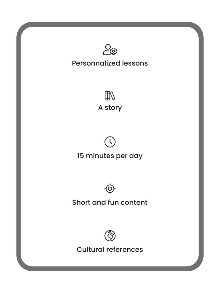 Language lessons - Gymglish