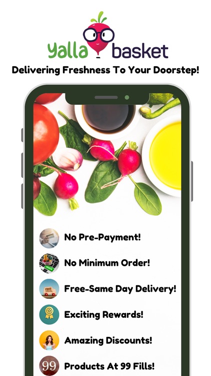Yalla Basket: Grocery Delivery