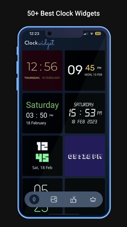 Clock Widgets - Custom Clock