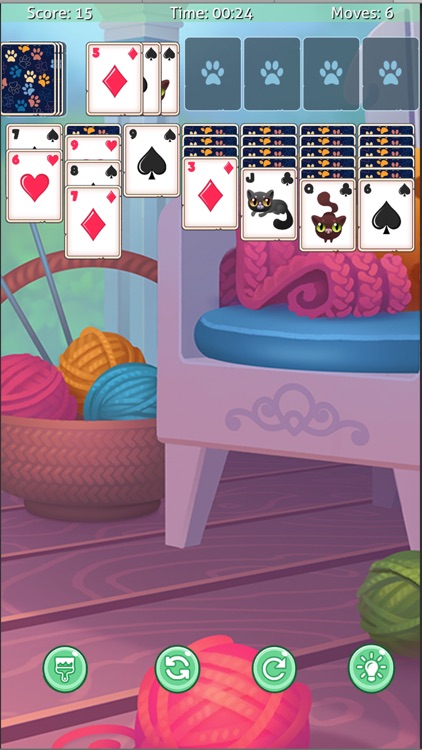 Solitaire Cat Puzzle