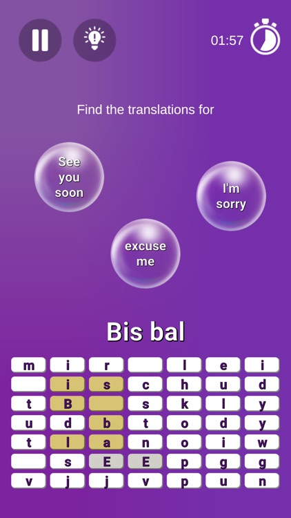 Bubbles: Learn a Language screenshot-7