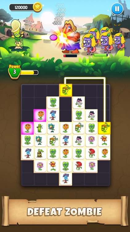 Plant Connect - Zombie Defense screenshot-3