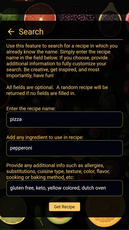 AI Recipe Explorer