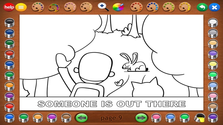 Jim and His Dog Coloring Book screenshot-6