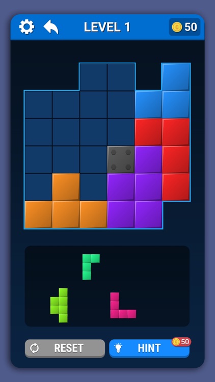 Blocks Merge Puzzle screenshot-4