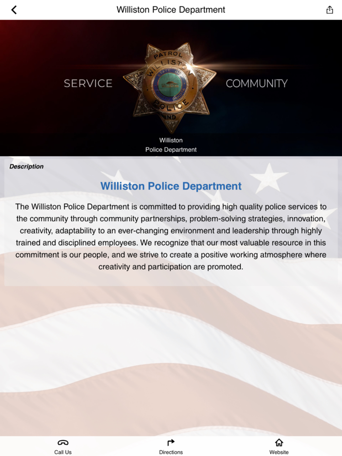 Williston Police Department