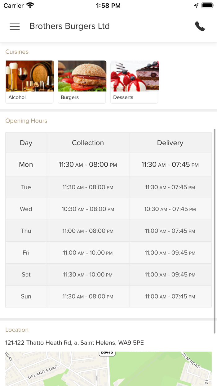 Brothers Burgers Ltd