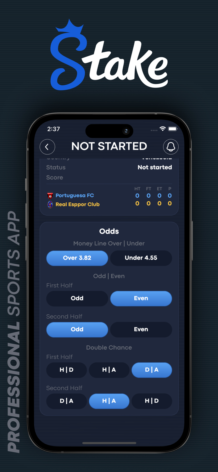 Stake - Online Sports Score
