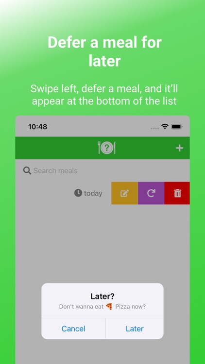 What to Eat? - Meal Tracking screenshot-3