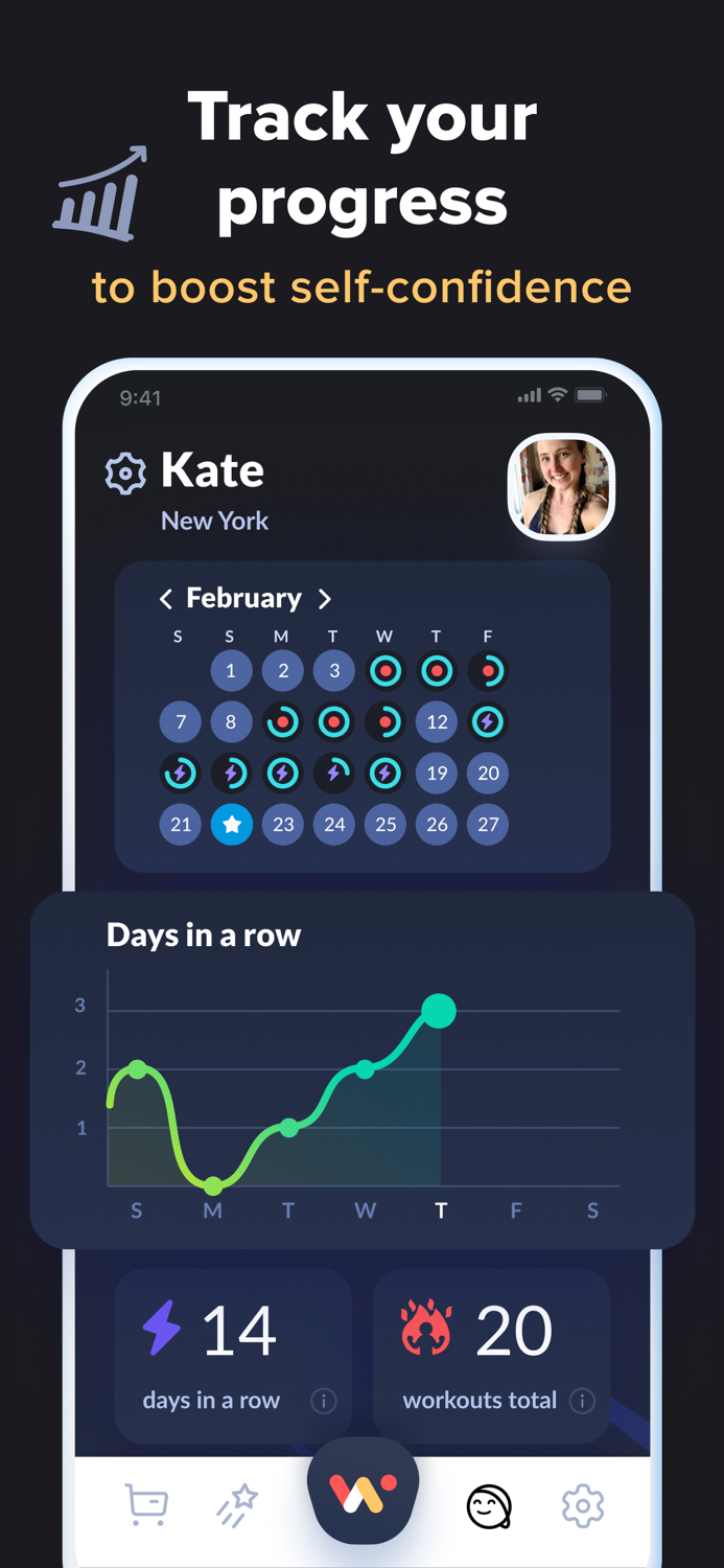 WorkoutMe Rewards for Fitness