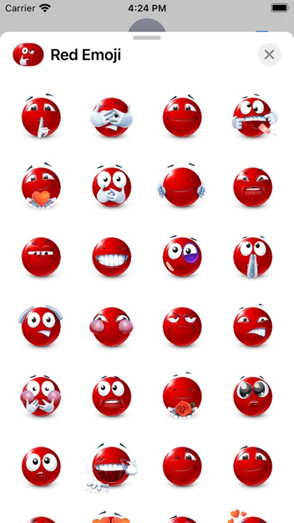 Red Emoji screenshot-4