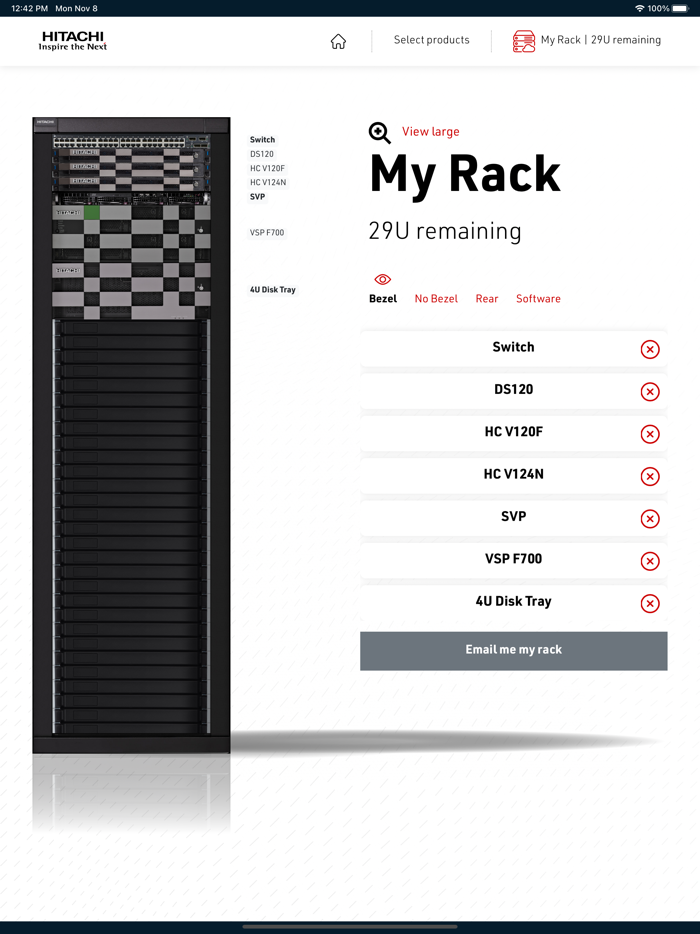 Hitachi Vantara Virtual Rack