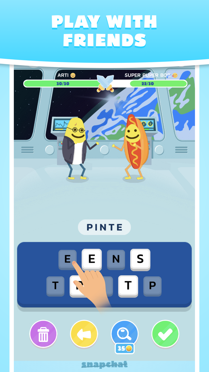 Word war - guess the word