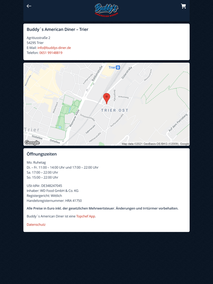Buddy´s American Diner Trier