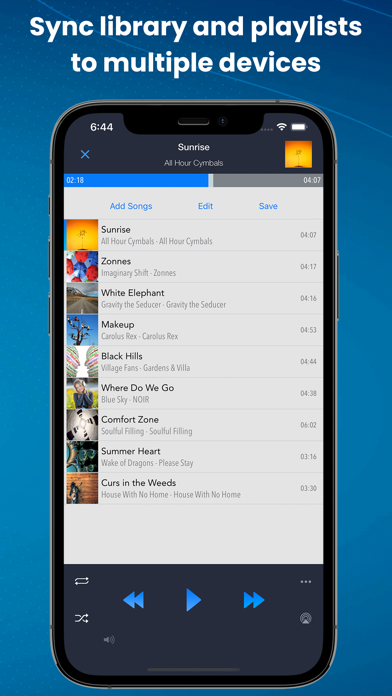 CloudBeats Offline Music iphone images