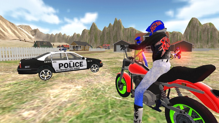 Moto Bike Cop Chase Simulator