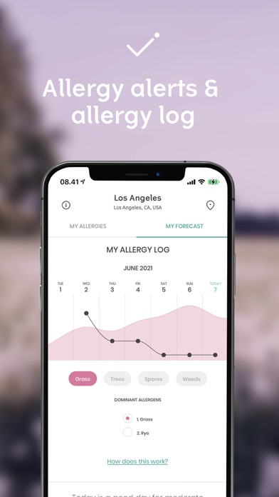 klarify: Pollen app, Hayfever screenshot 3