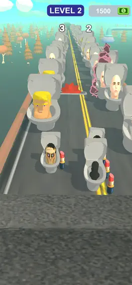 Game screenshot Skibidi Strainer Toilet apk