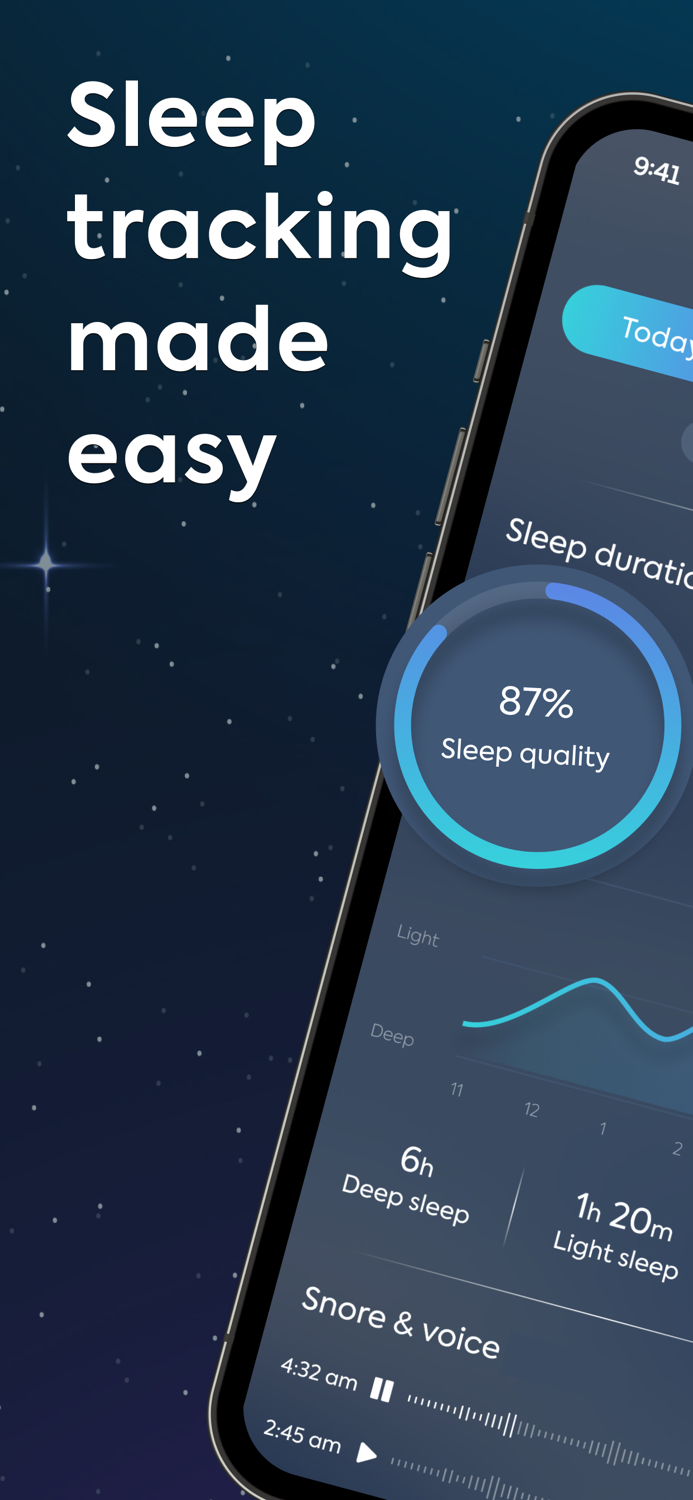 The sleep tracker, sleep cycle