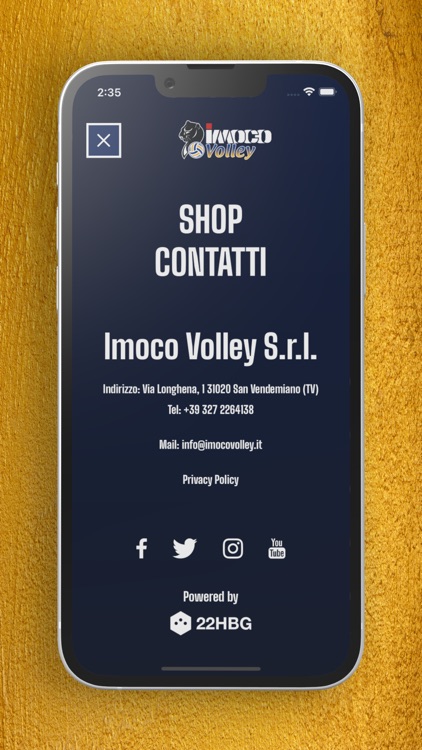 Imoco Volley Official App