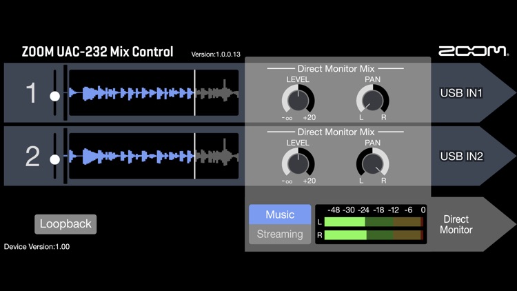 UAC-232 Mix Control