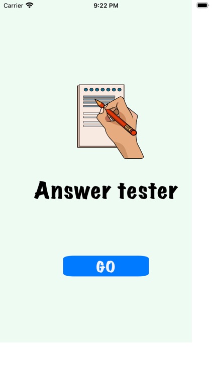 Answer tester