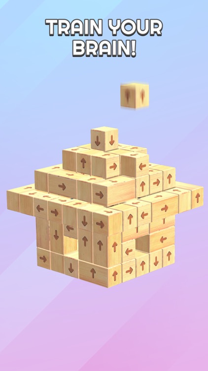 TAP 3D WOOD BLOCK AWAY free online game on