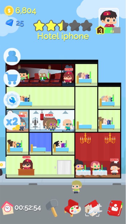 Pocket Hotel: City Tycoon Game screenshot-4