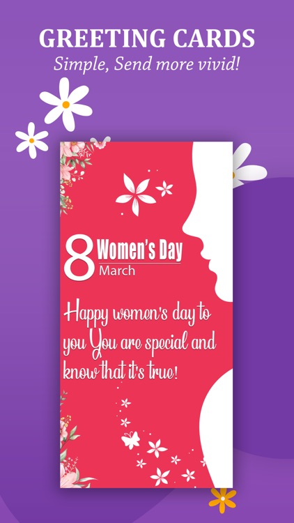 Women's Day eCards & greeting screenshot-3
