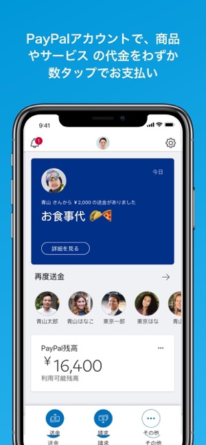 Paypal をapp Storeで