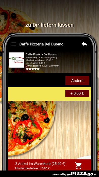 Caffe Pizza Del Duomo Augsburg screenshot 5