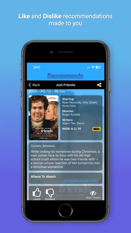Recommendo - Movies and TV screenshot-3
