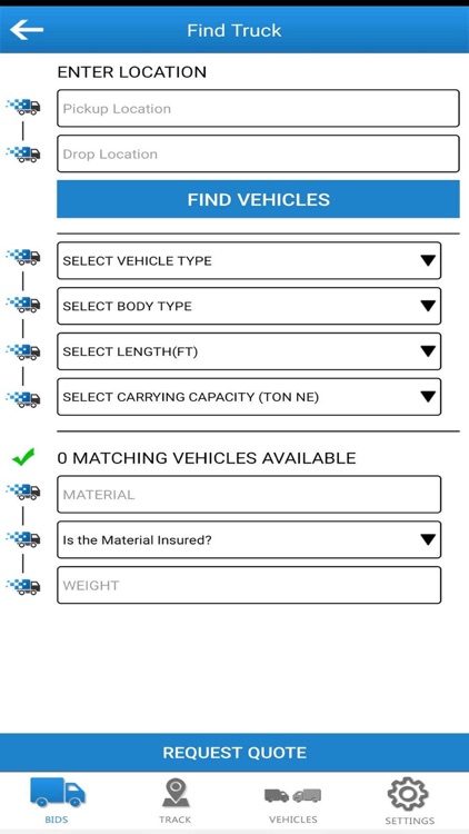 TruckHello - Truck Booking App