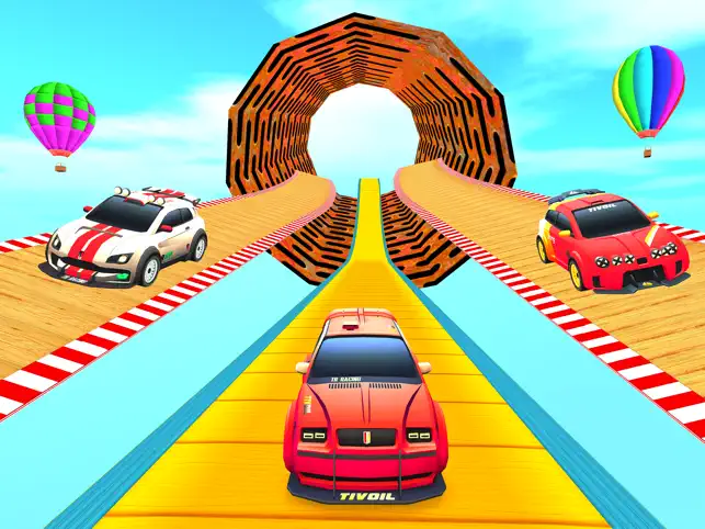 Captura de Pantalla 1 Car Stunt Extreme Racer Game iphone