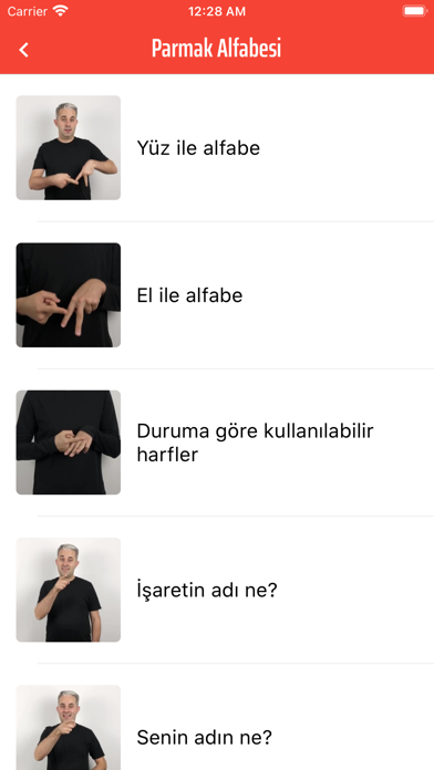 Türk İşaret Dili screenshot 2