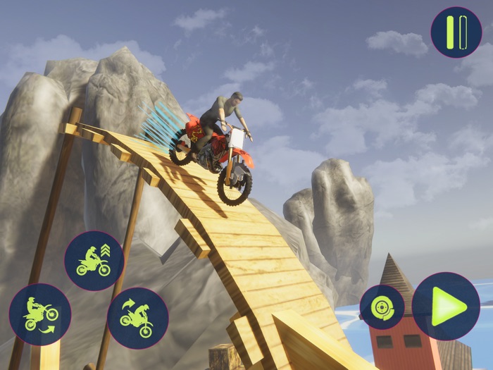 Bike Jumping Motorbike Stunts