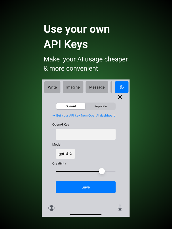 AI chat  AI art X Keyboard