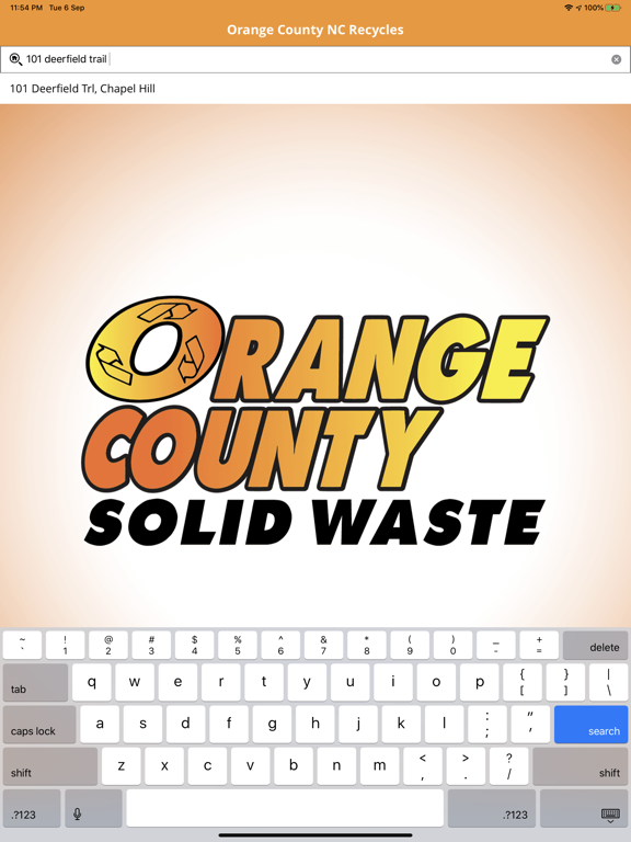 Orange County NC Recycles screenshot 2