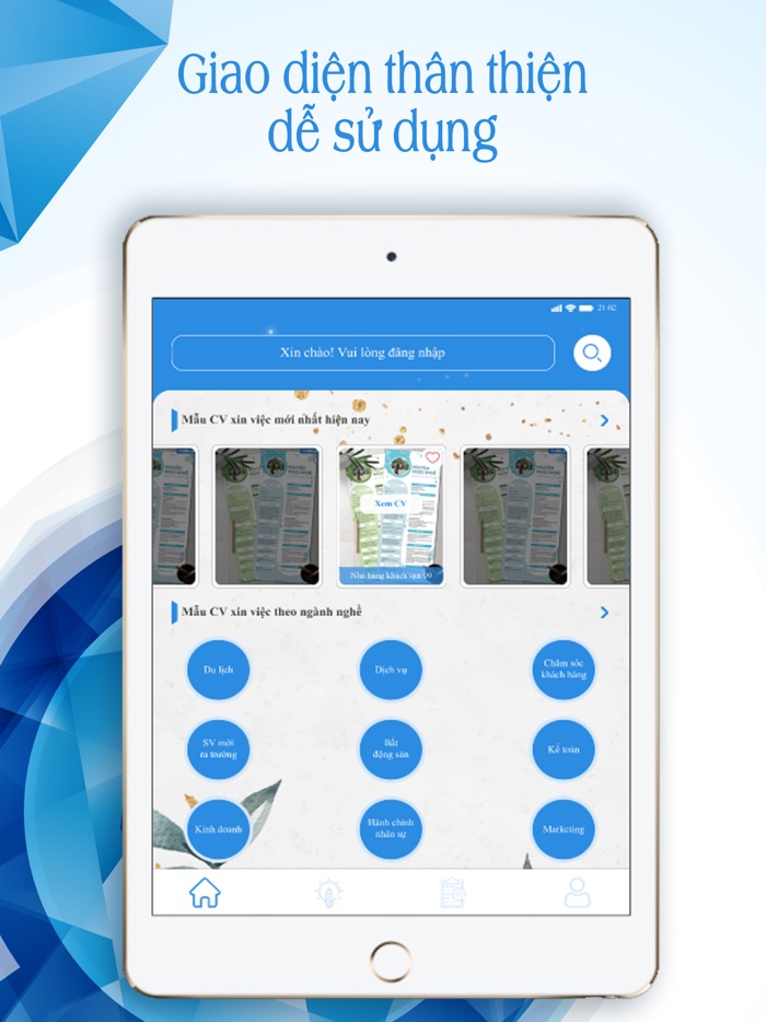 Tạo CV Xin Việc Timviec365.net