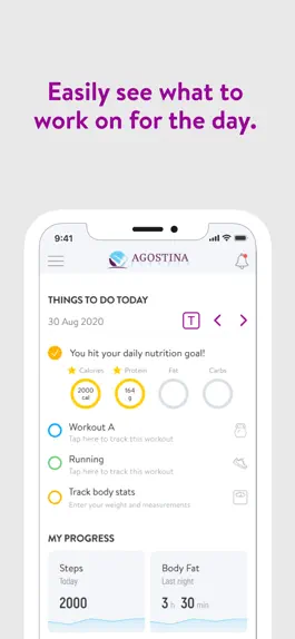 Game screenshot Agostina Fitness apk