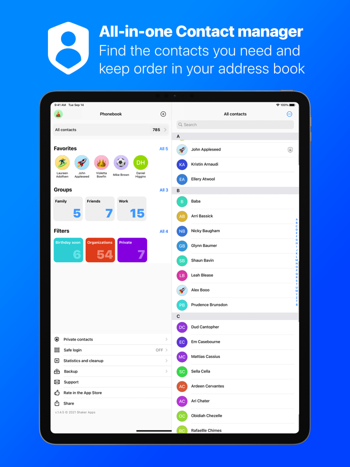 Phonebook Contacts  addresses