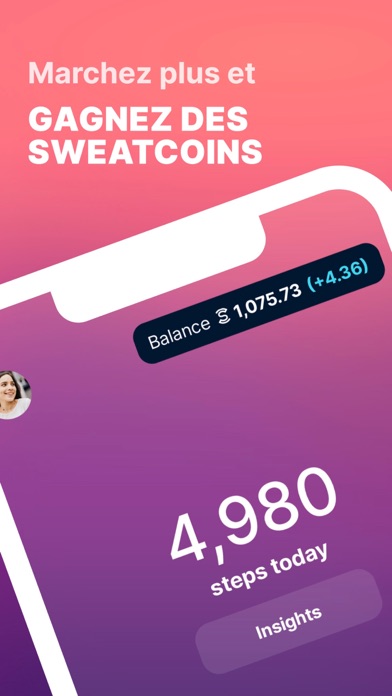 Sweatcoin: Podomètre & Marche Sweatcoin: Podomètre & Marche