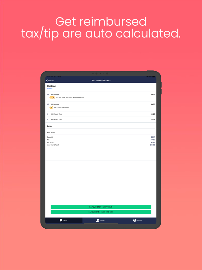 splyt split the bill