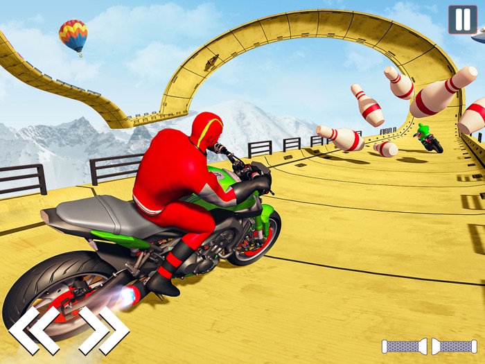 Superhero Bike Rider Game