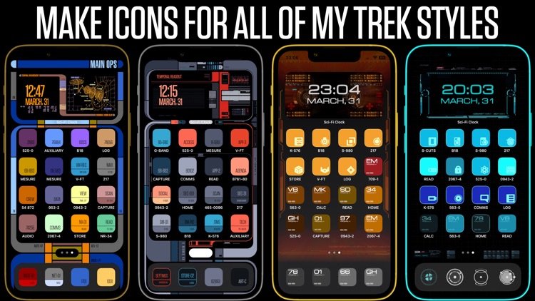 TREK: Icons